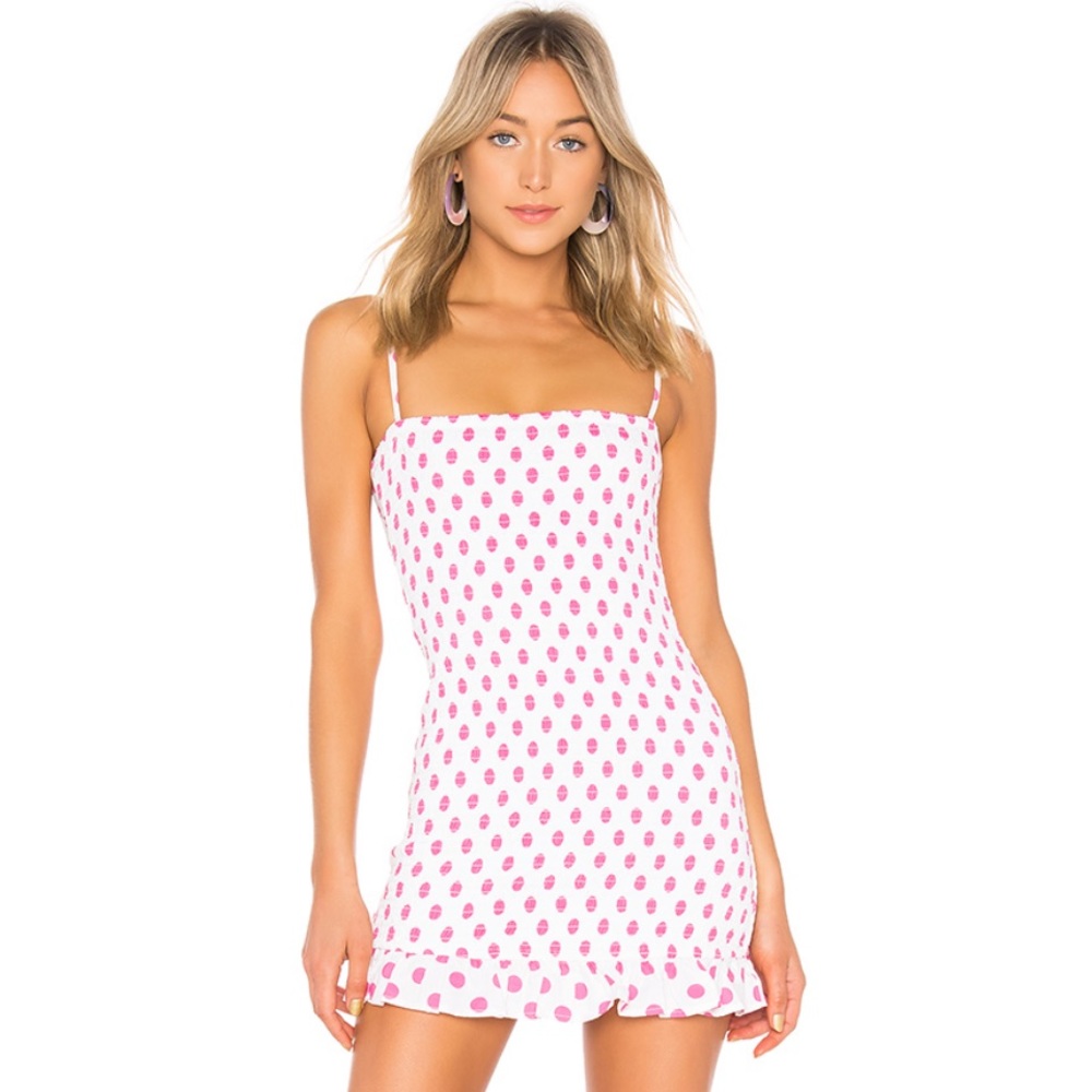 Lovers + Friends Polka Dot Mini Dress